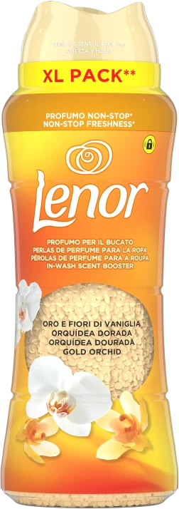 LENOR Kvapniosios granulės "Gold Orchid", 495 g (41 Skalbimas)