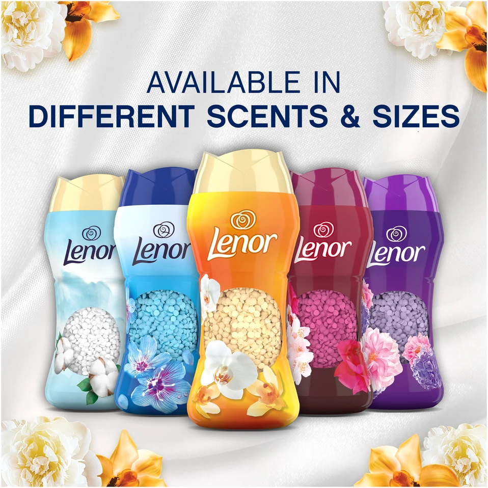 LENOR Kvapų Granulės Gold Orchid 735 g (60 Skalbimai)