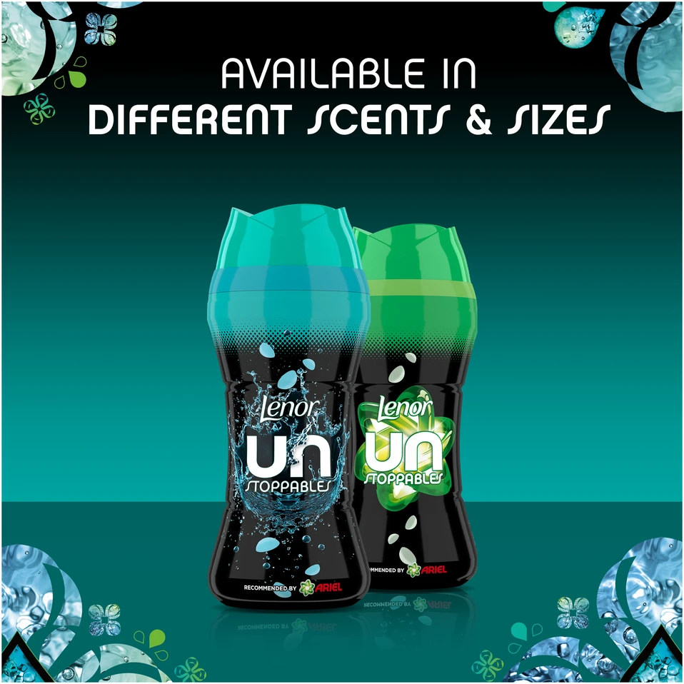 LENOR Kvapų Granulės Unstoppable Fresh 735 g (60 Skalbimai)