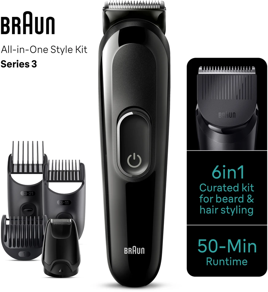 MGK3410 Braun Kirpimo Rinkinys Viskas Viename (6in1)