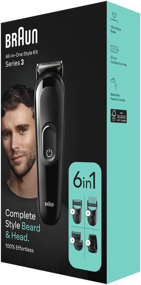 MGK3410 Braun Kirpimo Rinkinys Viskas Viename (6in1)