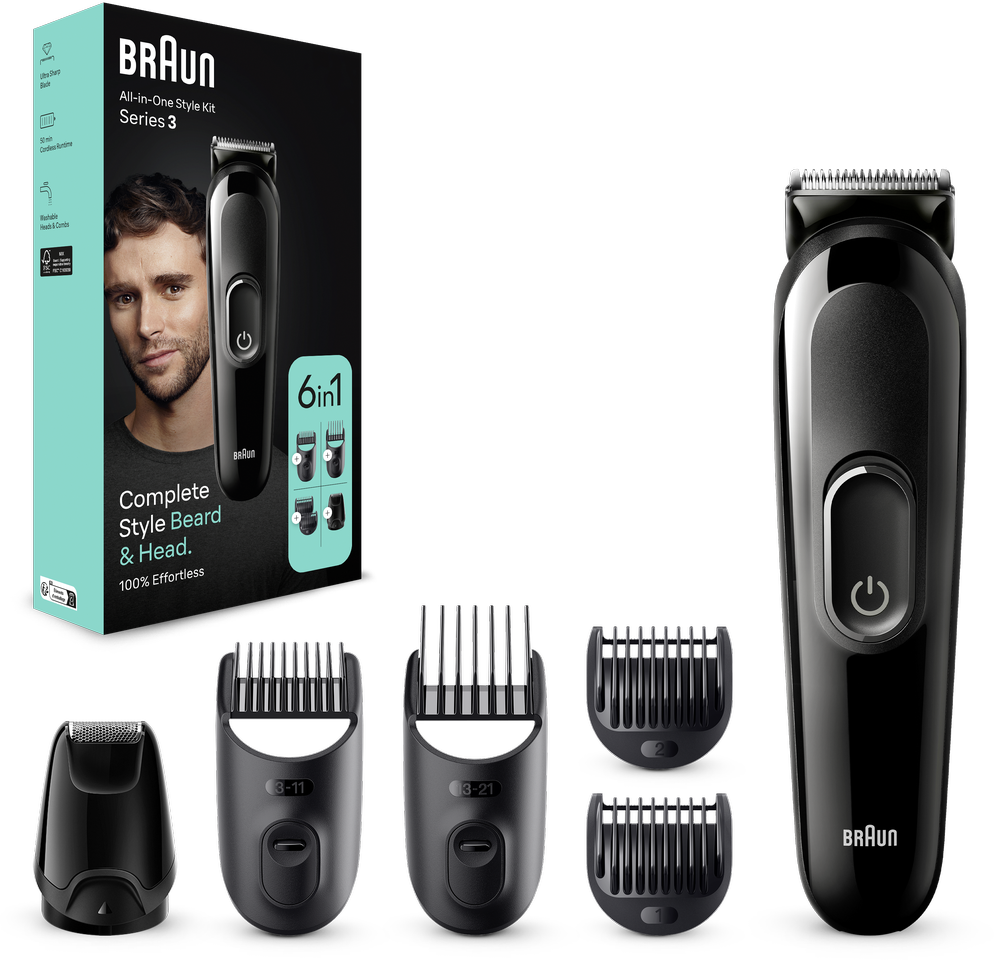 MGK3420 Braun Kirpimo Rinkinys Viskas Viename (6in1)