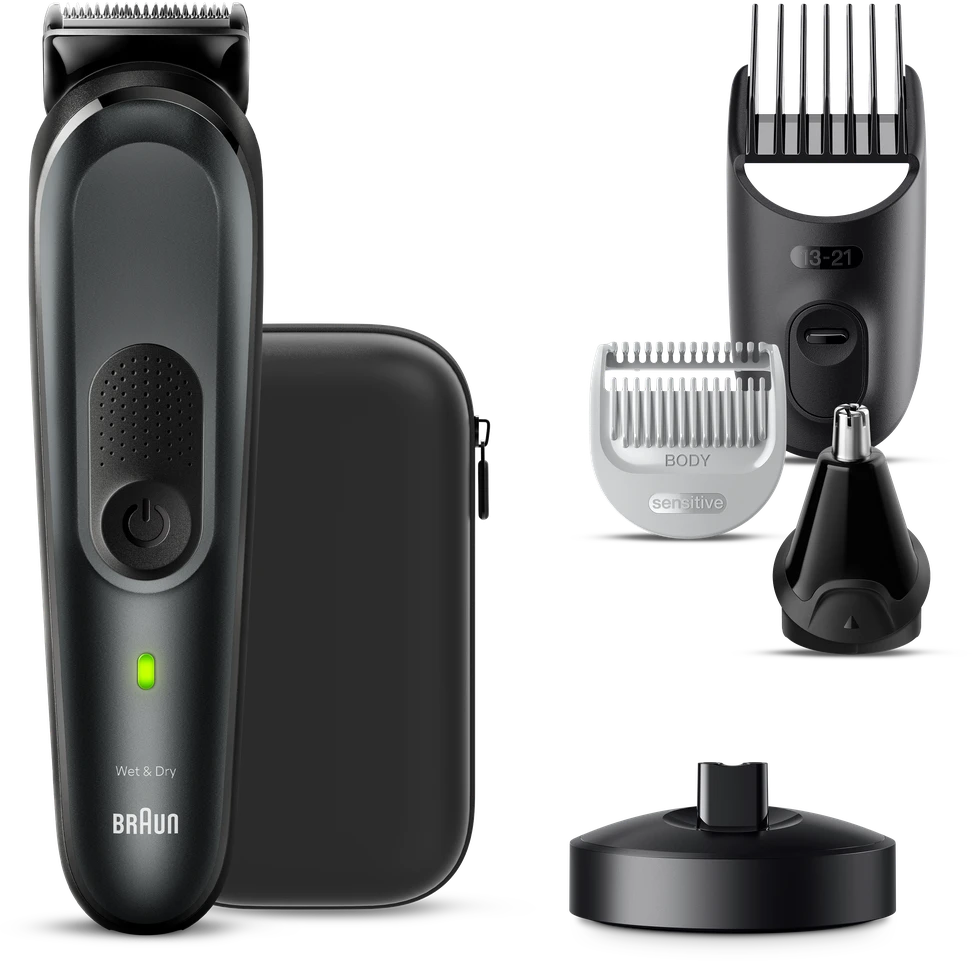 MGK7491 Braun Kirpimo Rinkinys Viskas Viename 17in1