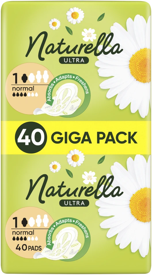 Higieniniai paketai NATURELLA Ultra , 40 vnt.