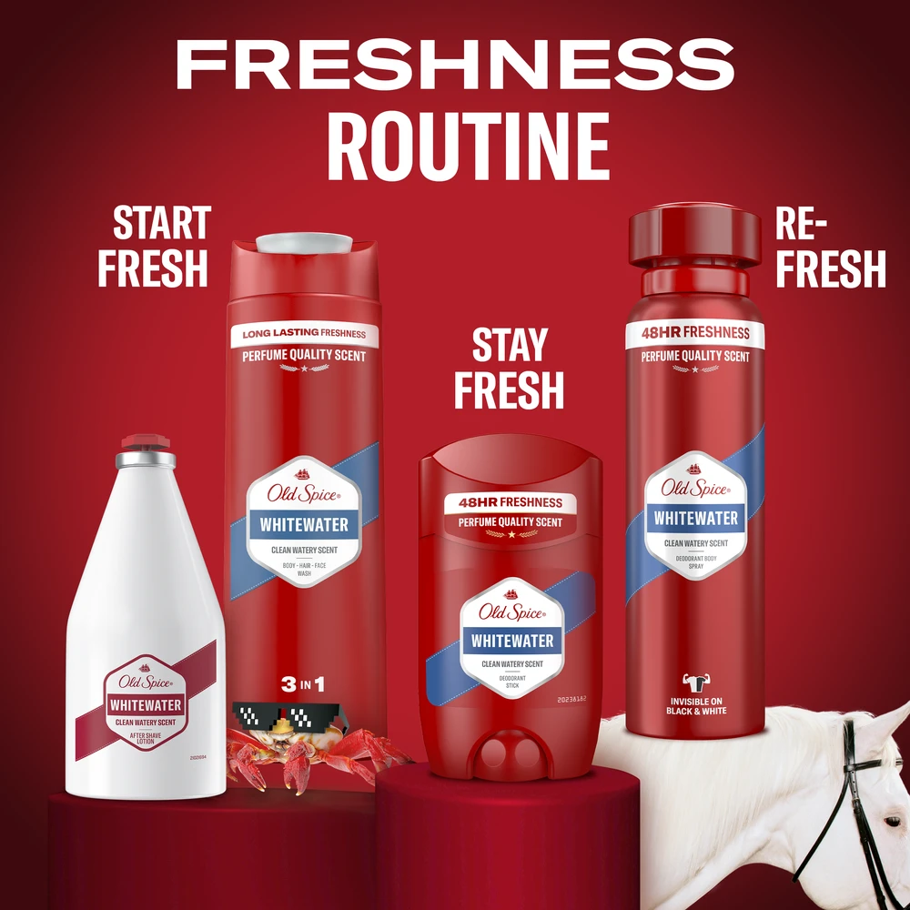 Losjonas po skutimosi OLD SPICE Baltas Vanduo, 100 ml