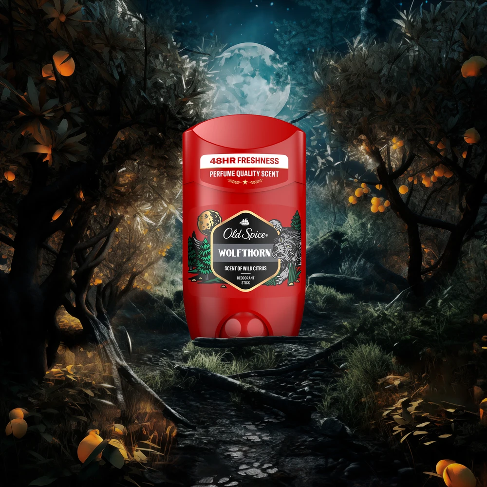 Old Spice Wolfthorn Pieštukinis Dezodorantas, 50 ml
