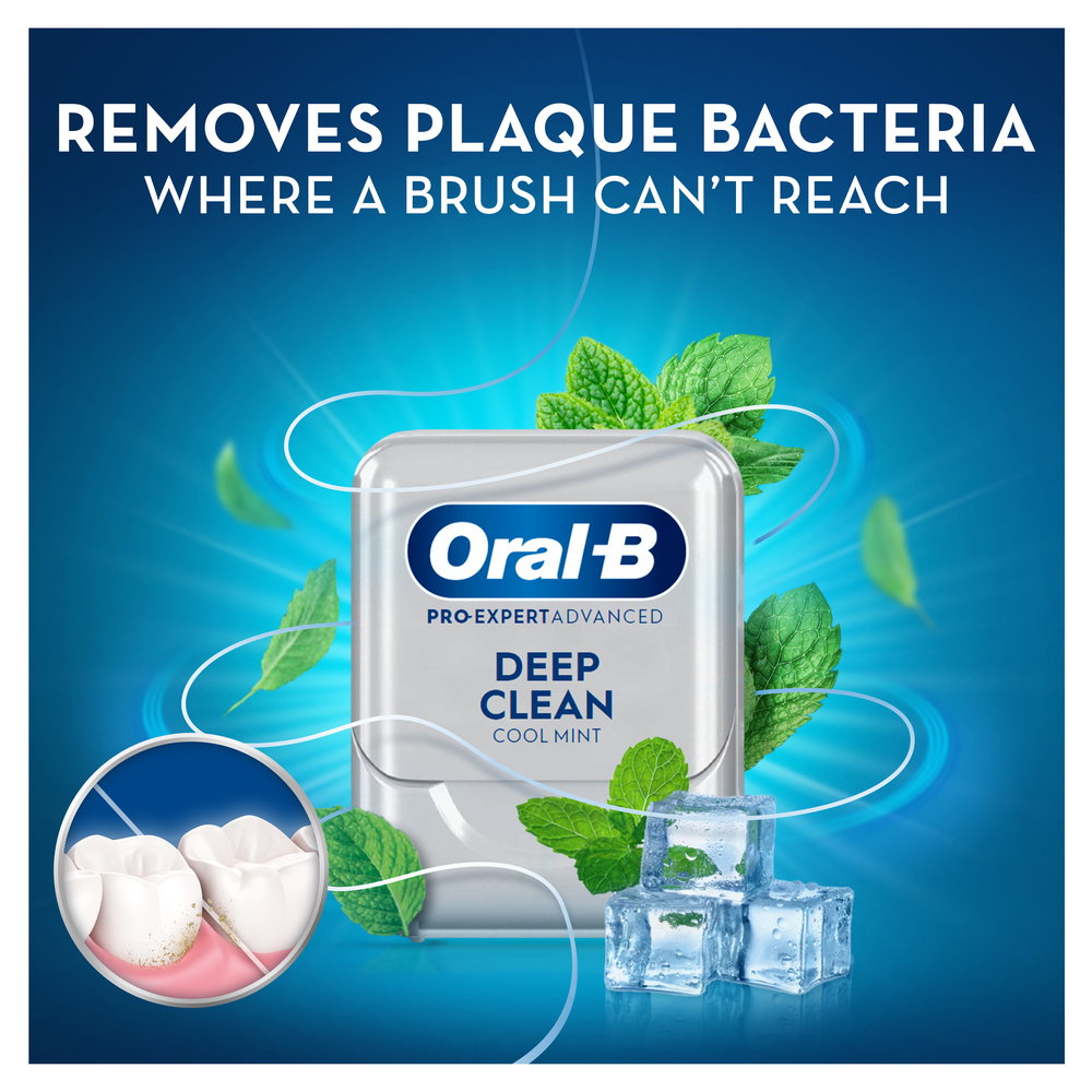 Oral-B Deep Clean Dantų Siūlas, 25 m