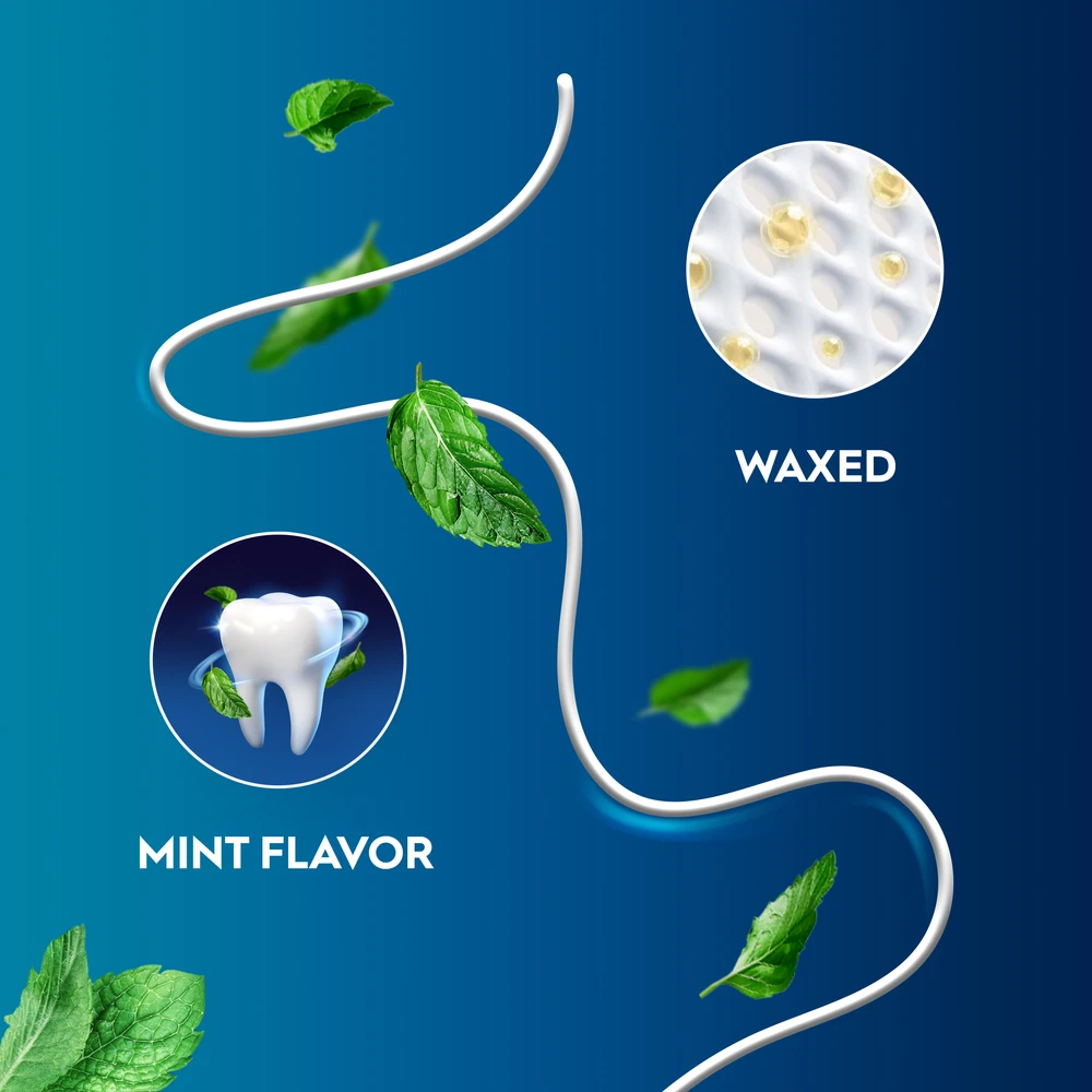 Oral-B Essential Dantų Siūlas, Mėtų Skonio, 50 m
