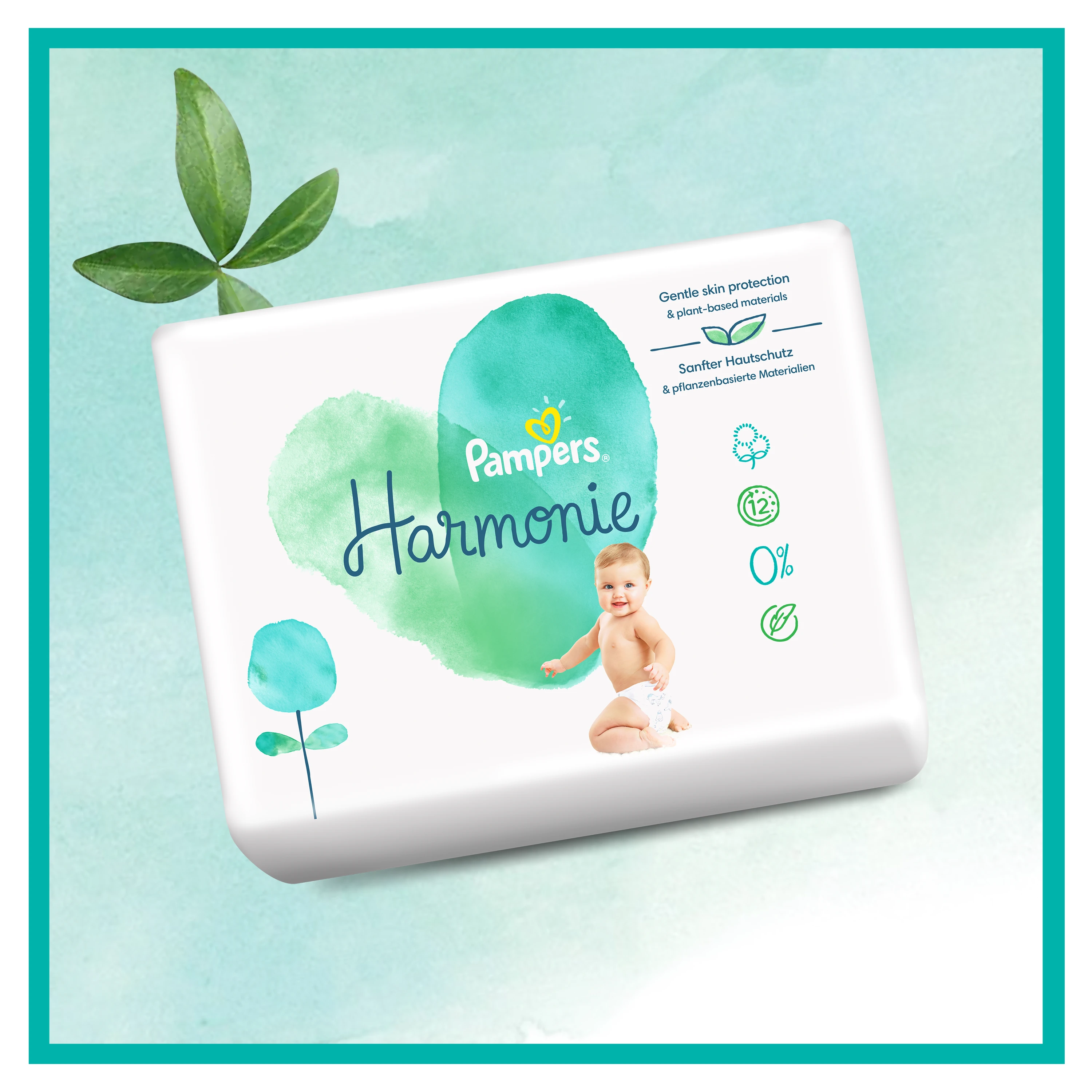 Pampers Harmonie, 4 Dydis, 28 Sauskelnės, 9-14kg
