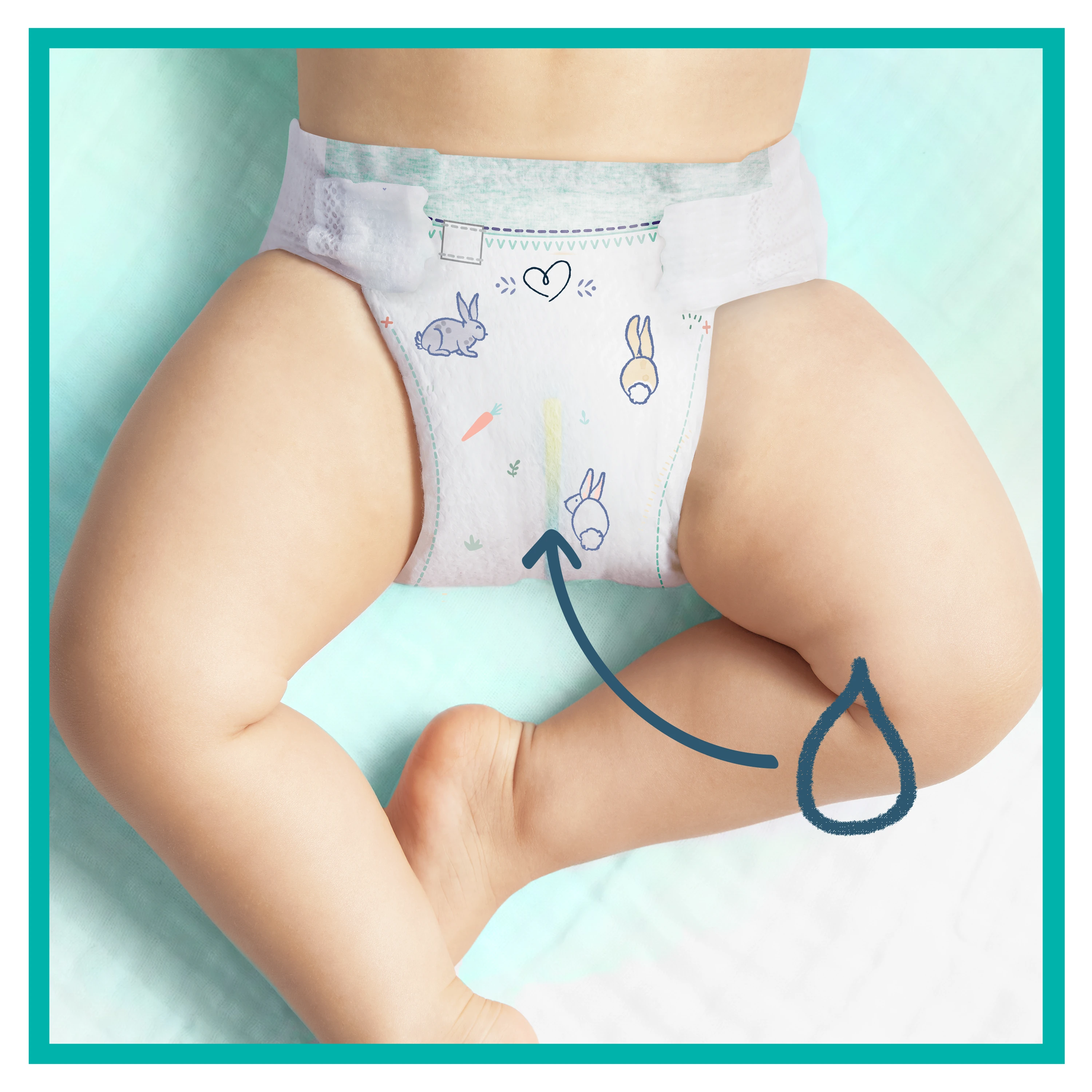 Pampers Harmonie, 4 Dydis, 28 Sauskelnės, 9-14kg