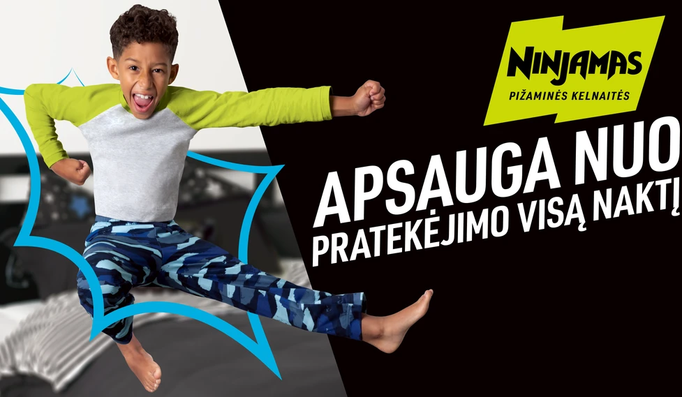 Pampers Ninjamas Pižaminės Kelnaitės Space, 54 Sauskelnės, 27-43 kg