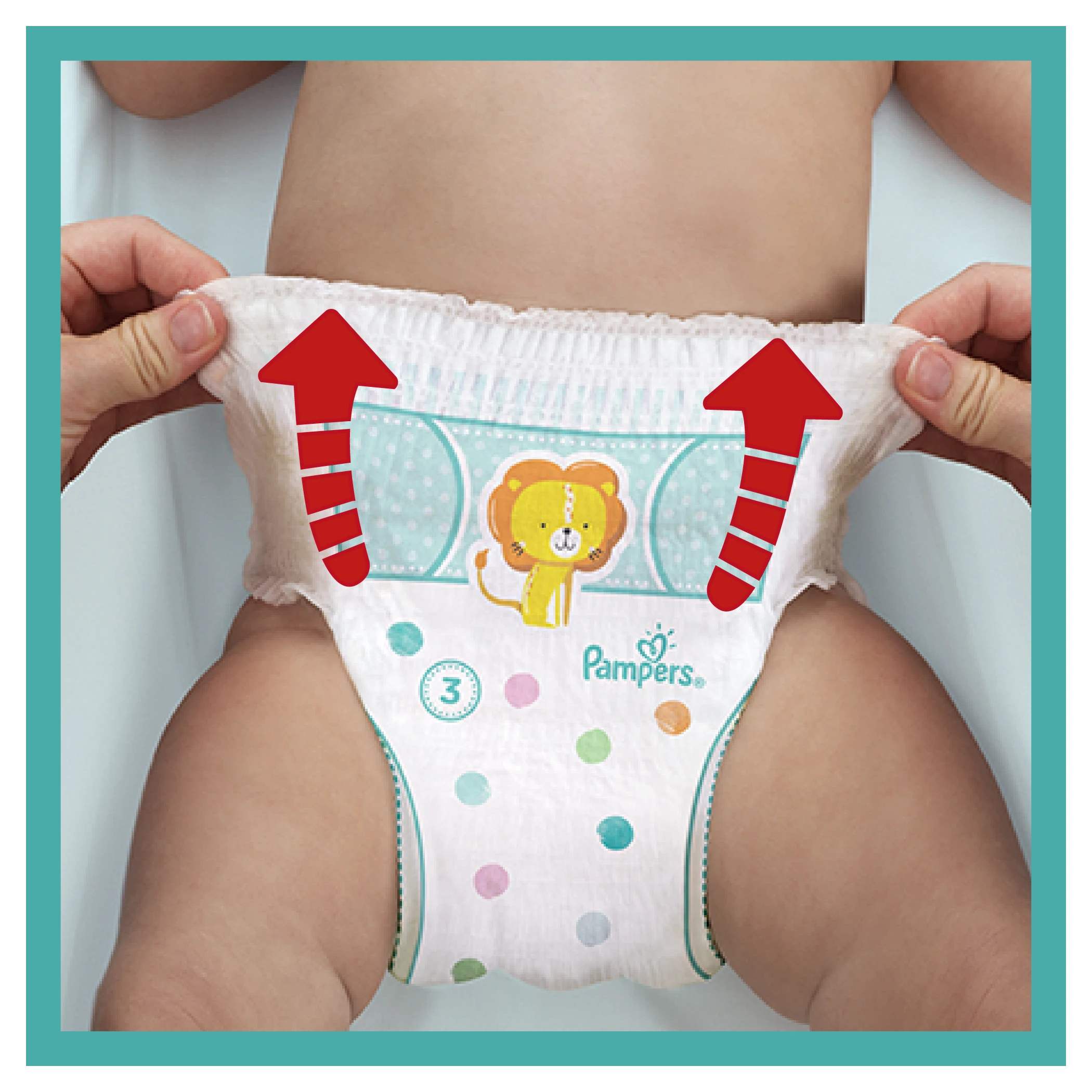 Pampers Active Baby Pants Sauskelnės-Kelnaitės, 7 Dydis, 38 Sauskelnės