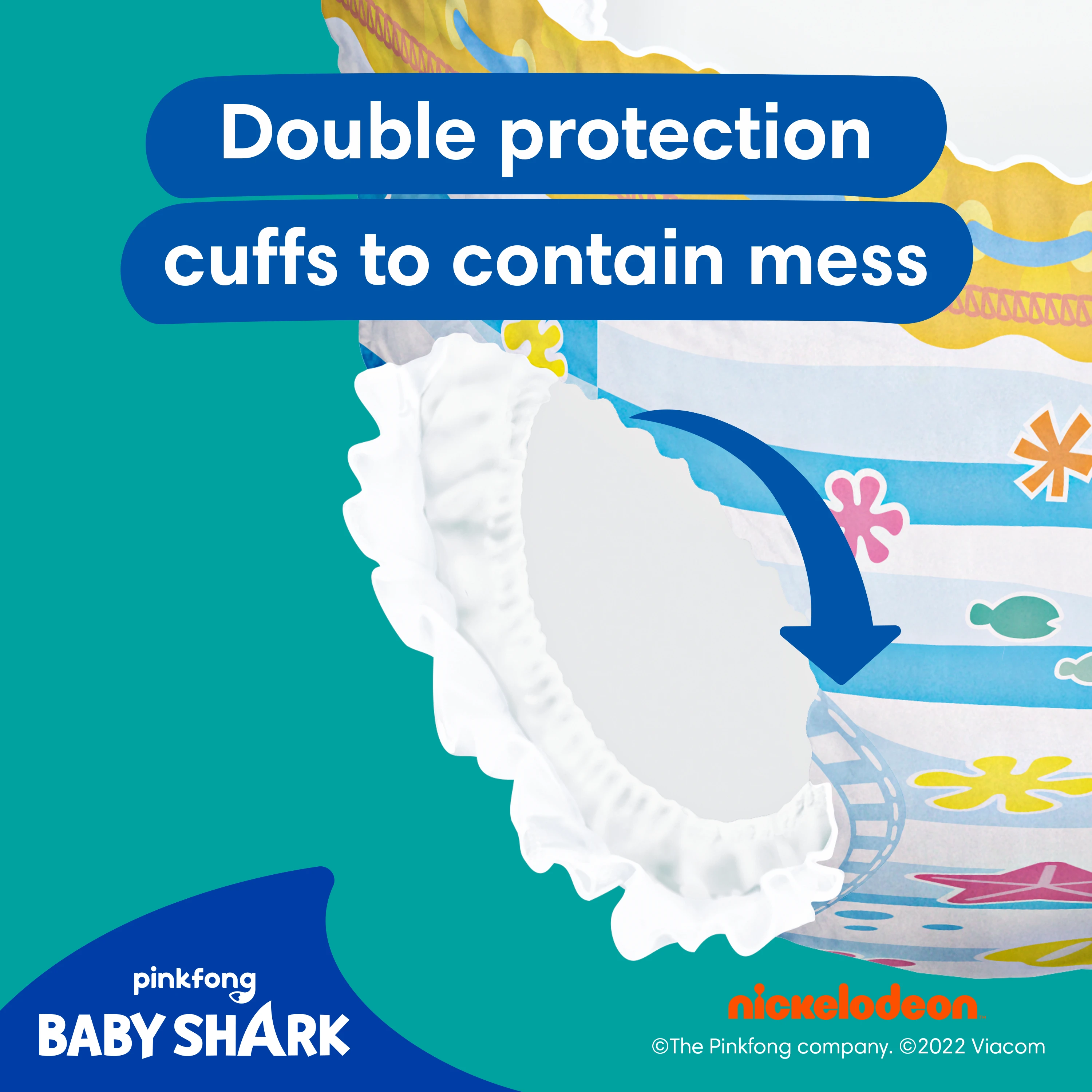 Sauskelnės PAMPERS Pants Splashers, 4 dydis 9 - 15 kg, 11 vnt.