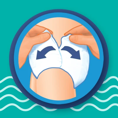 Sauskelnės-Kelnaitės PAMPERS Pants Splashers, 5 dydis 14+ kg, 10 vnt.