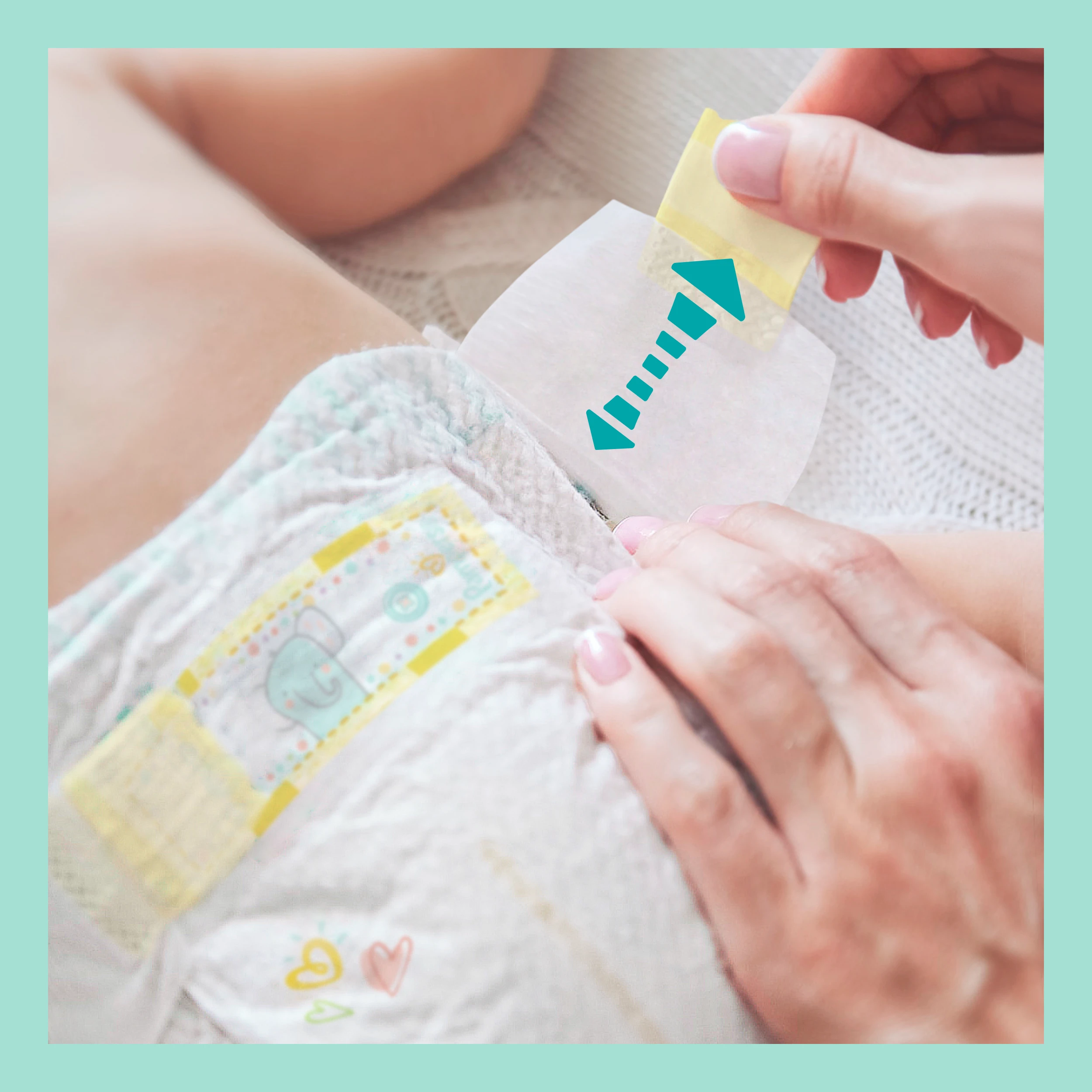 Pampers Premium Care Sauskelnės, 1 Dydis (Mini), 72 Sauskelnės, 2–5kg