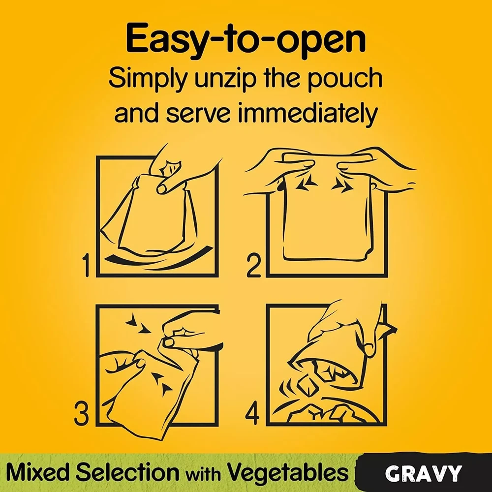 Šunų Maistas - Pedigree Vital Protection Gravy 40x100 g