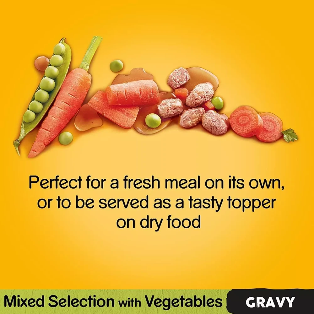 Šunų Maistas - Pedigree Vital Protection Gravy 40x100 g
