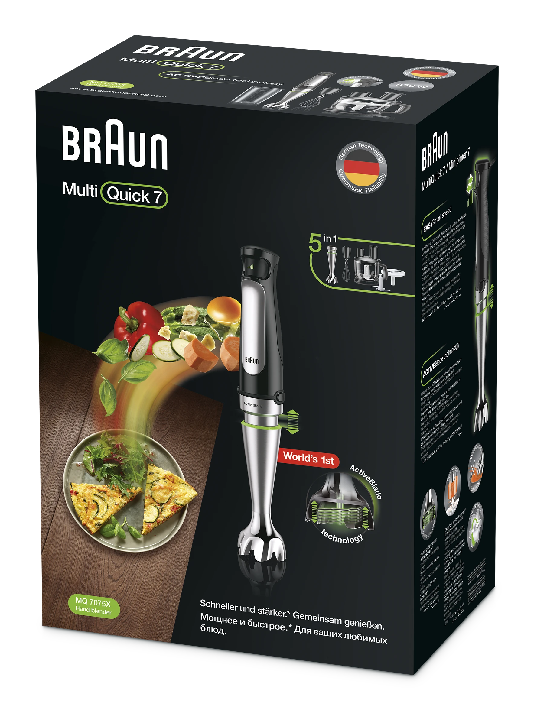BRAUN MQ 7075X Plakiklis