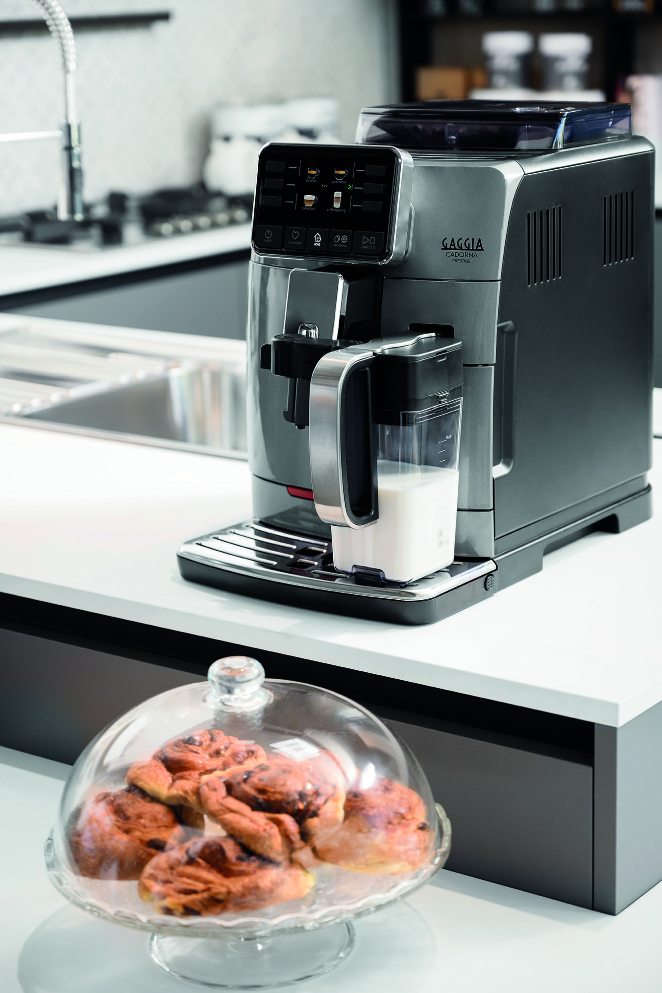 Kavamalė RI9604/01 Gaggia Cadorna Prestige Kavos aparatas
