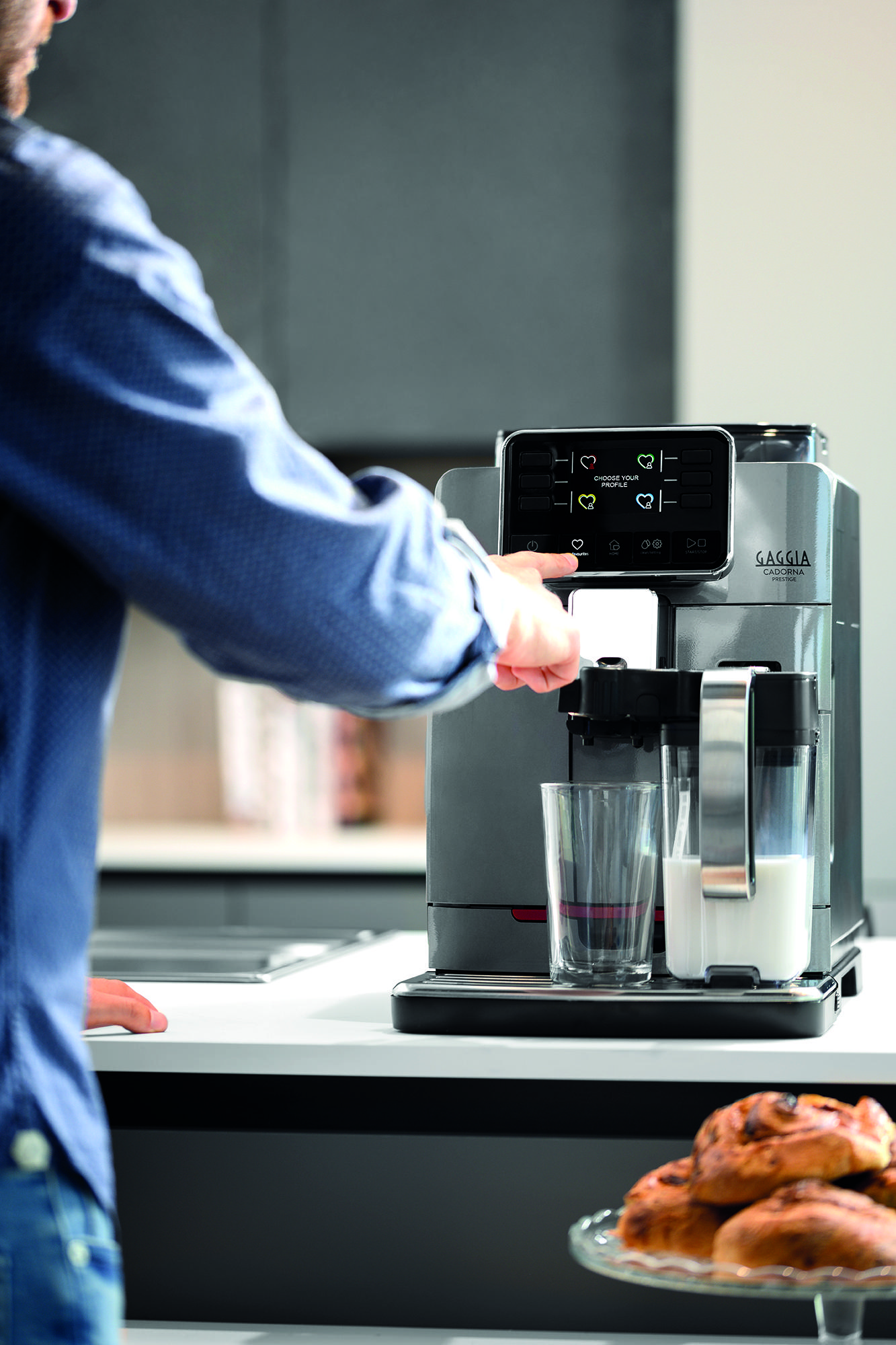 Kavamalė RI9604/01 Gaggia Cadorna Prestige Kavos aparatas