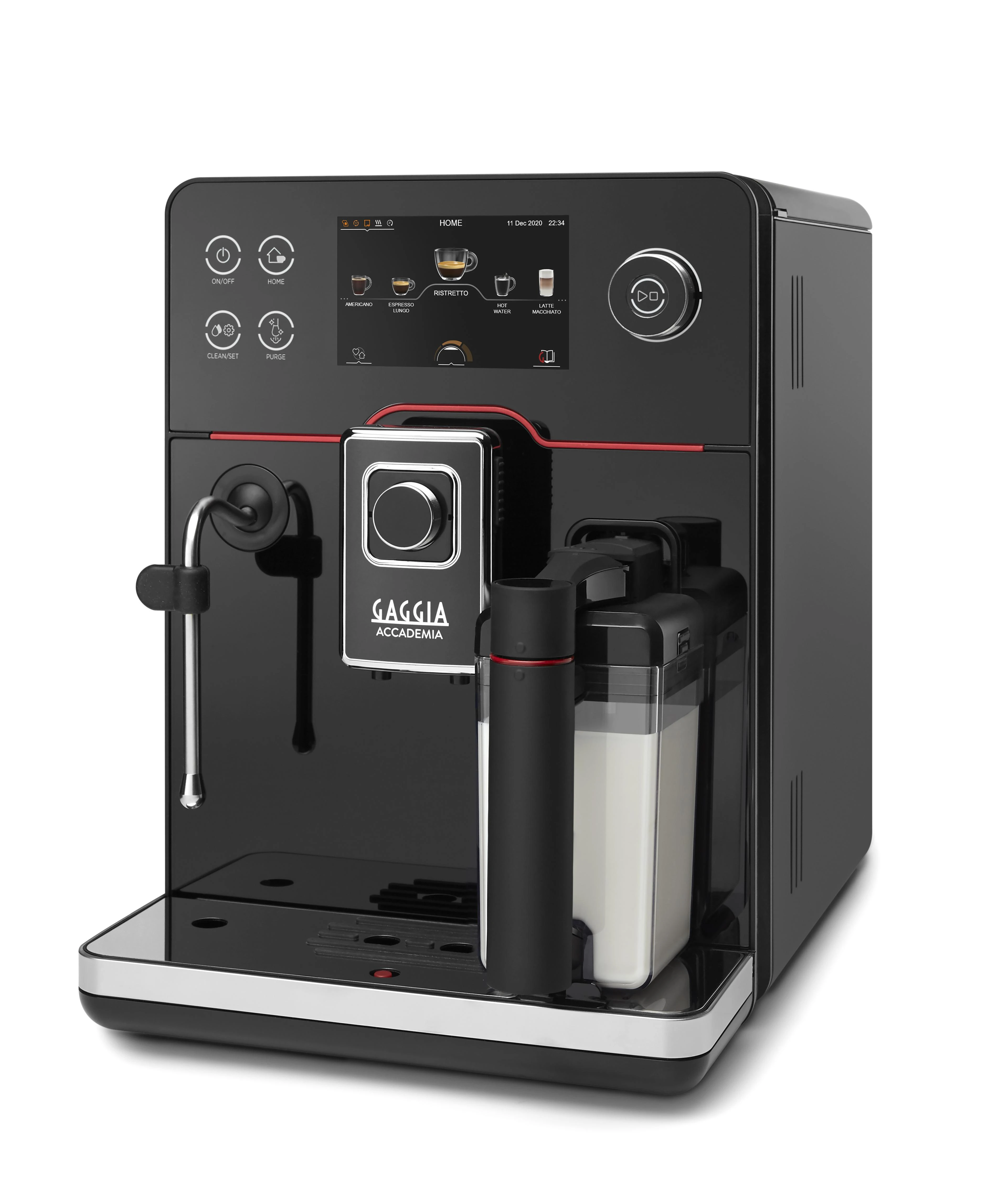 RI9781/01 Gaggia Accademia Kavos Aparatas Su Stikliniu Korpusu