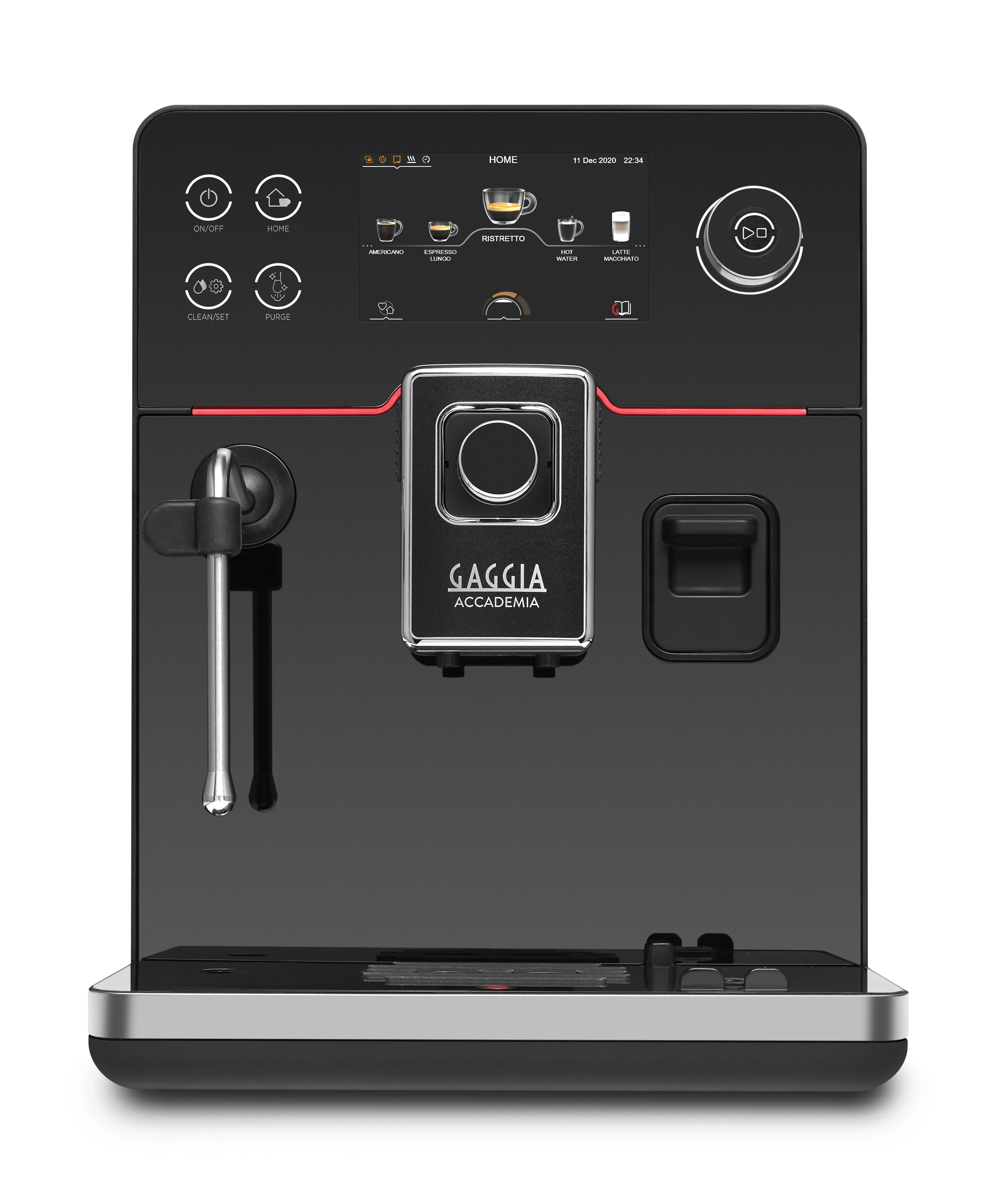 RI9781/01 Gaggia Accademia Kavos Aparatas Su Stikliniu Korpusu