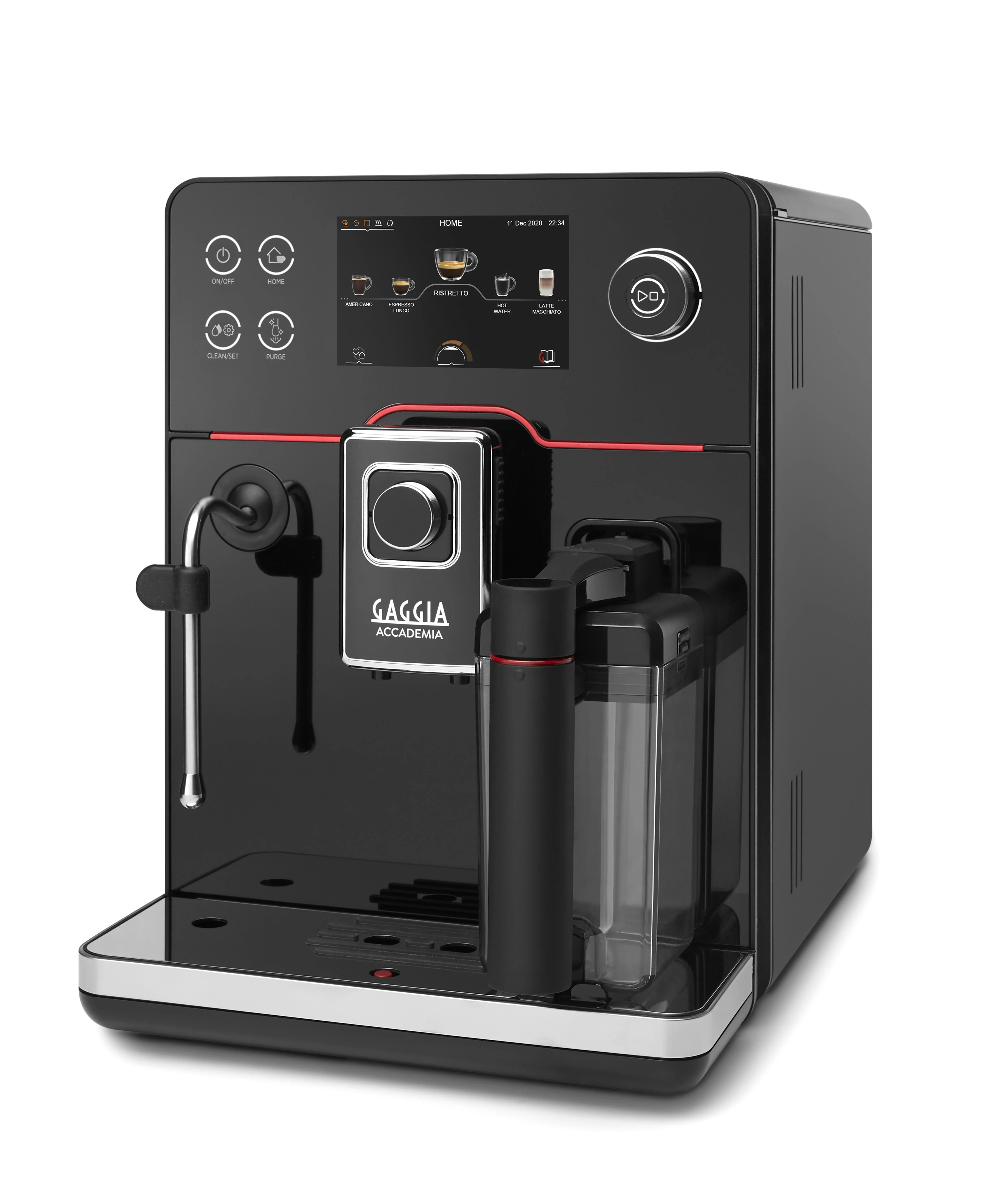 RI9781/01 Gaggia Accademia Kavos Aparatas Su Stikliniu Korpusu