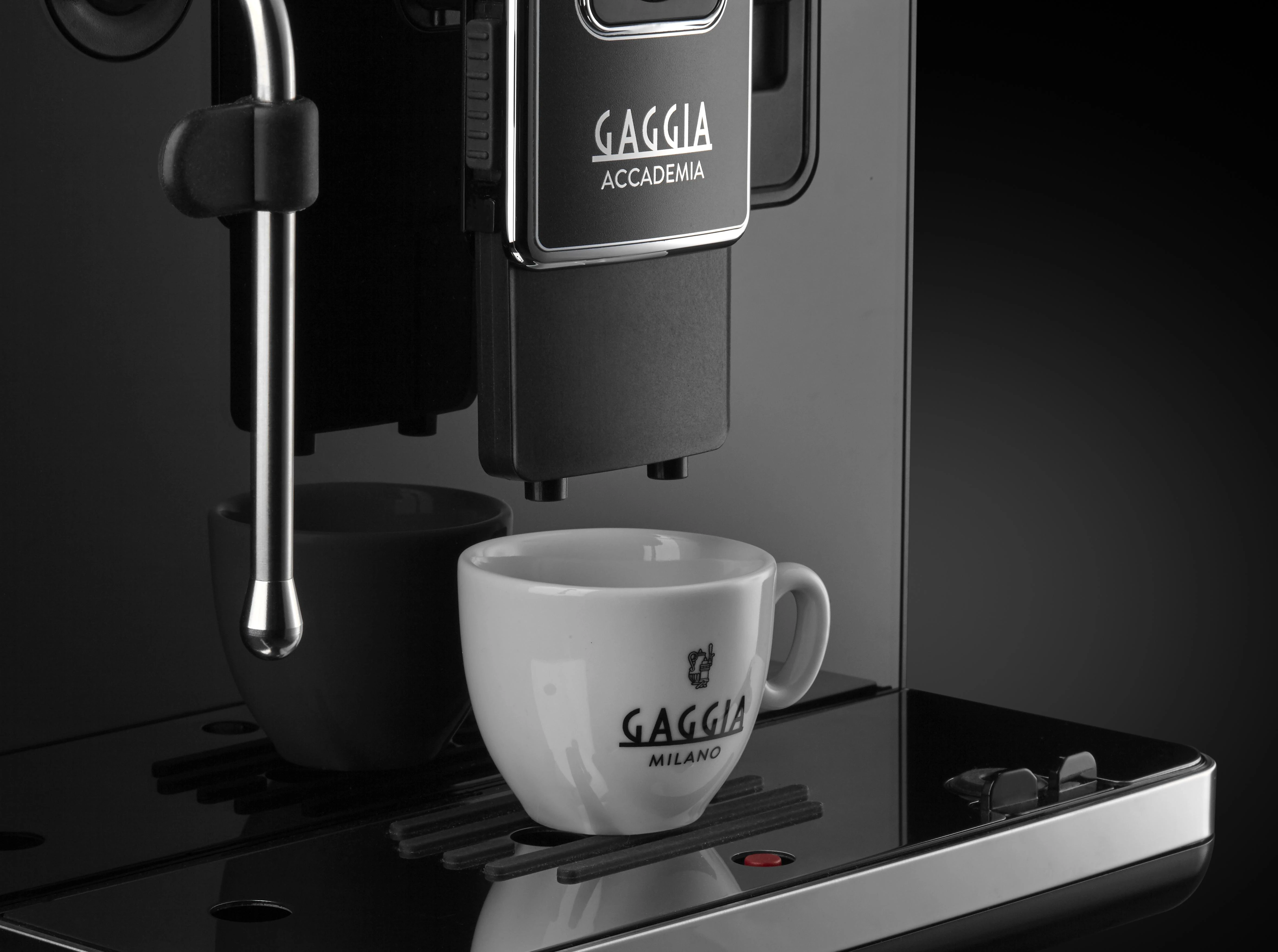 RI9781/01 Gaggia Accademia Kavos Aparatas Su Stikliniu Korpusu