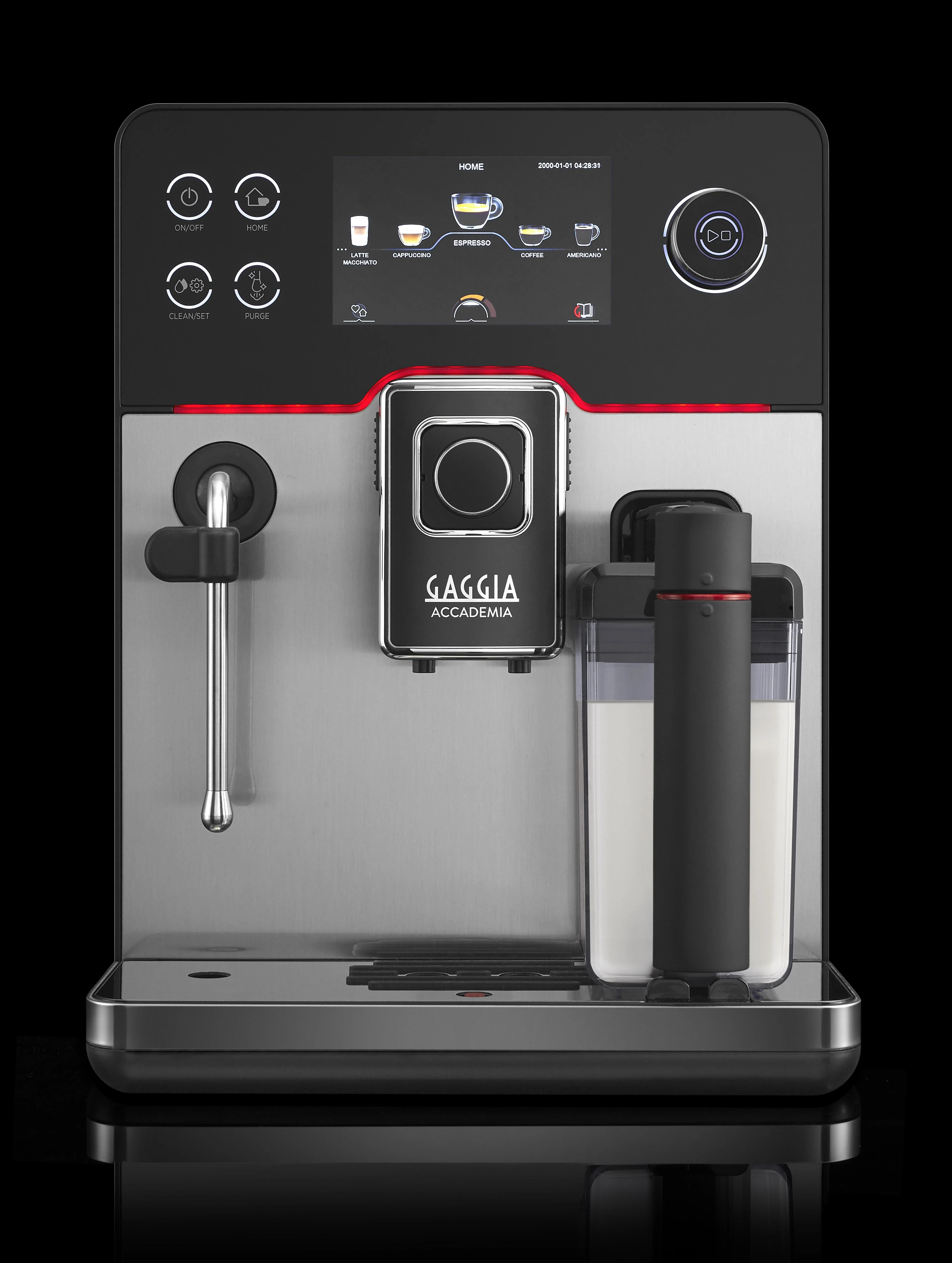 RI9782/01 Gaggia Accademia Kavos Aparatas Su Nerūdijančio Plieno Korpusu