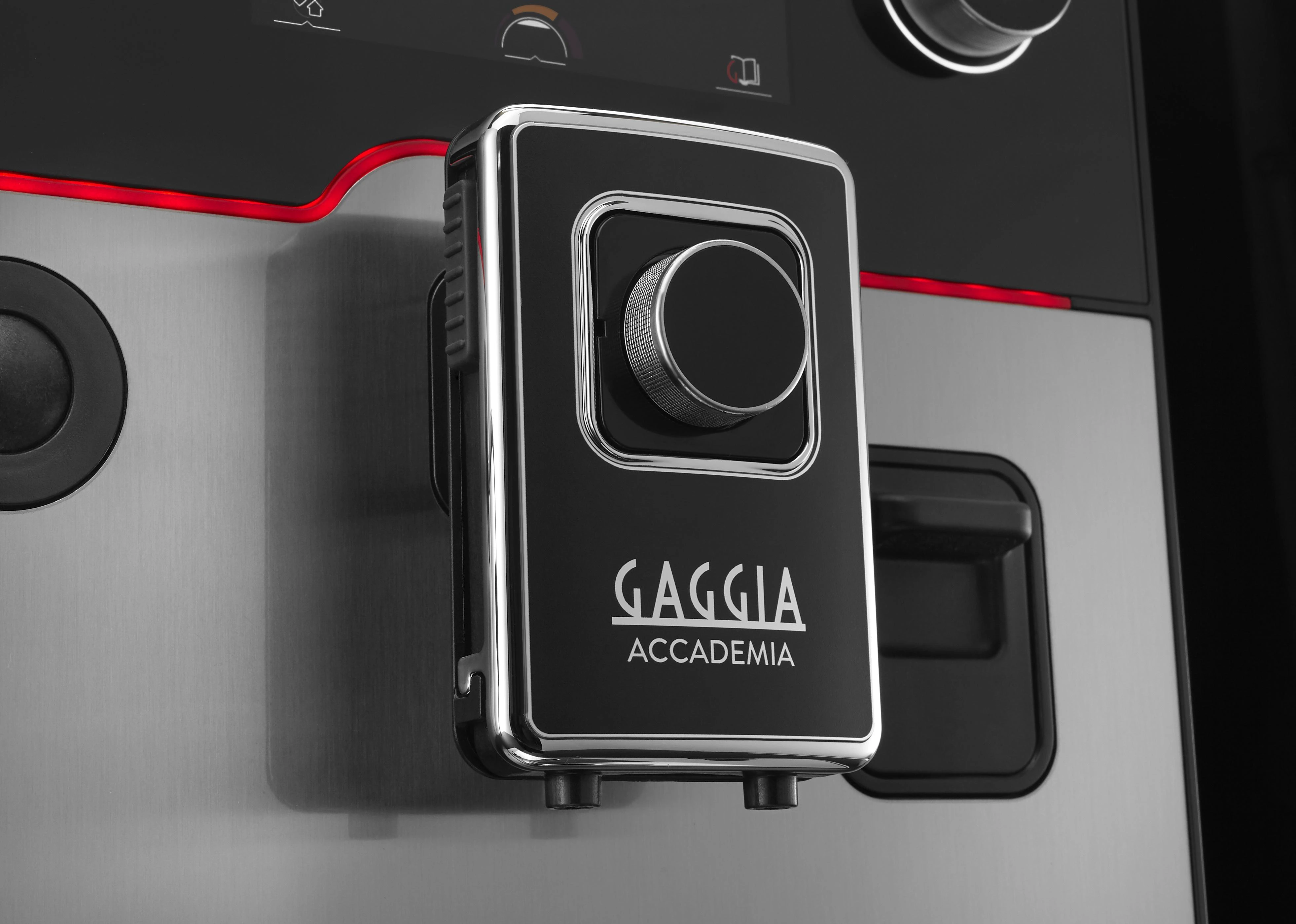 RI9782/01 Gaggia Accademia Kavos Aparatas Su Nerūdijančio Plieno Korpusu