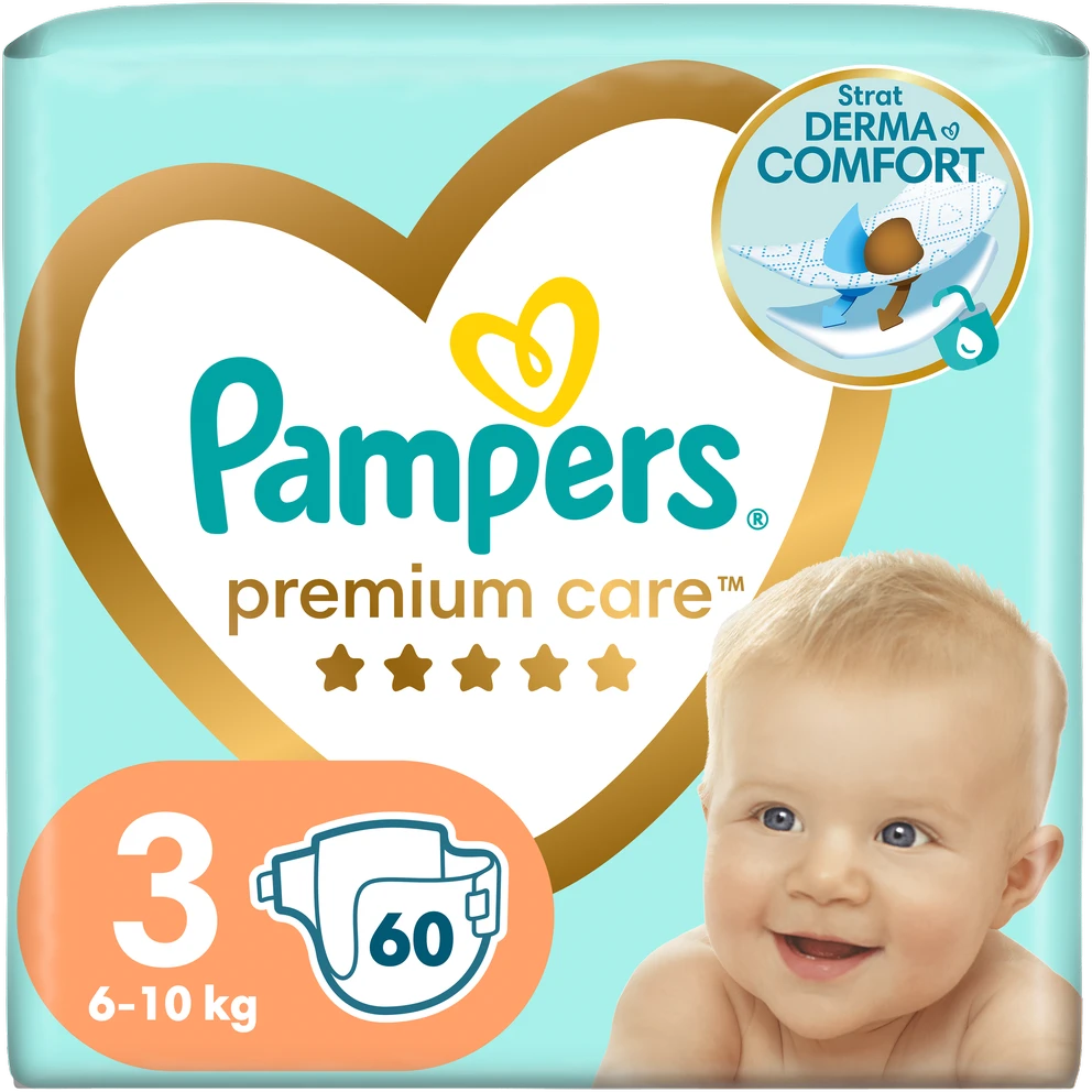 Pampers Premium Care 3 60 vnt