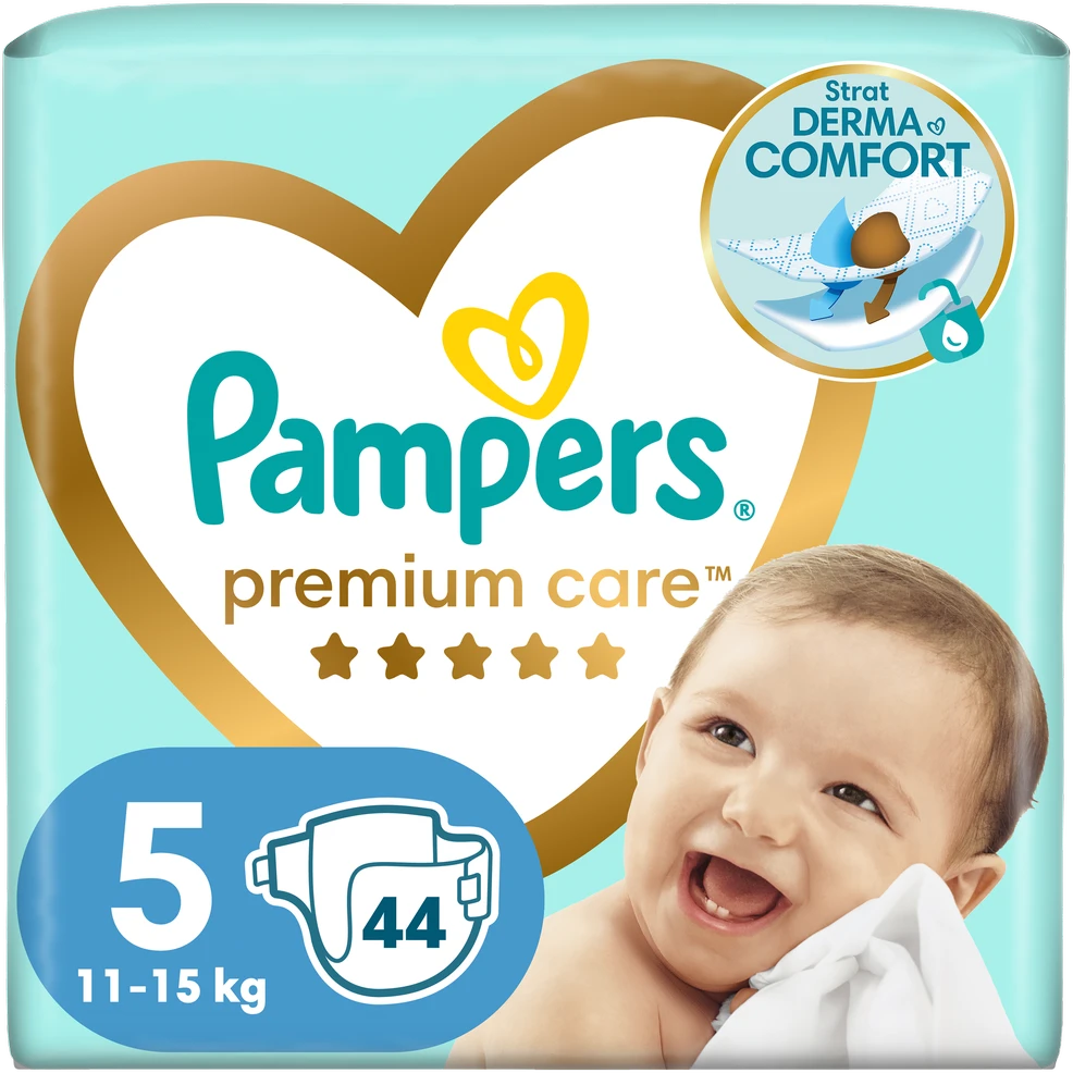 Pampers Premium Care , 5, 11 - 25 kg 44 vnt