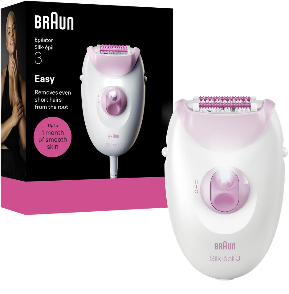 BRAUN SE3-000 Silk epil 3 Epiliatorius