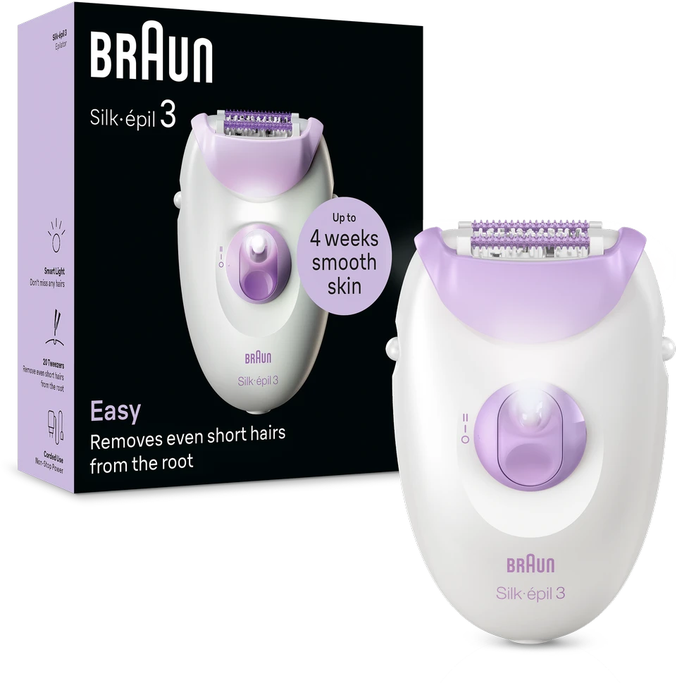 Epiliatorius Braun Silk-épil 3 3-000