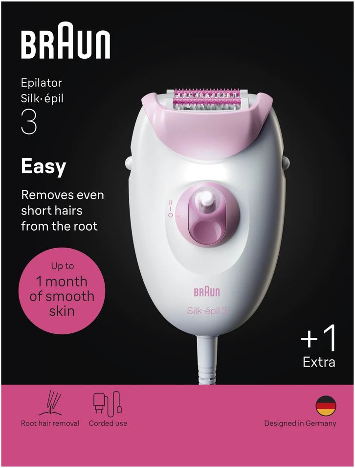 SE3-202 Braun Silk•épil 3 Epiliatorius