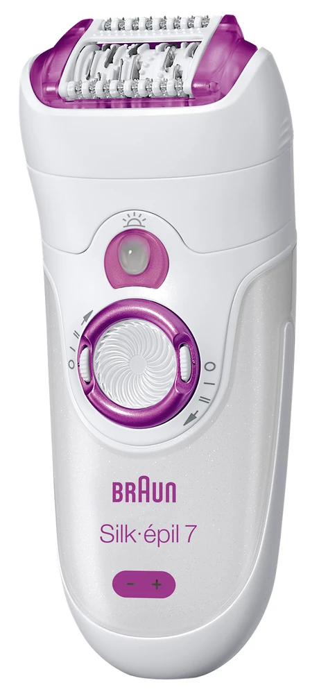 Epiliatorius su pincetu kūnui Braun Silk-epil 7-521 (baltos spalvos)