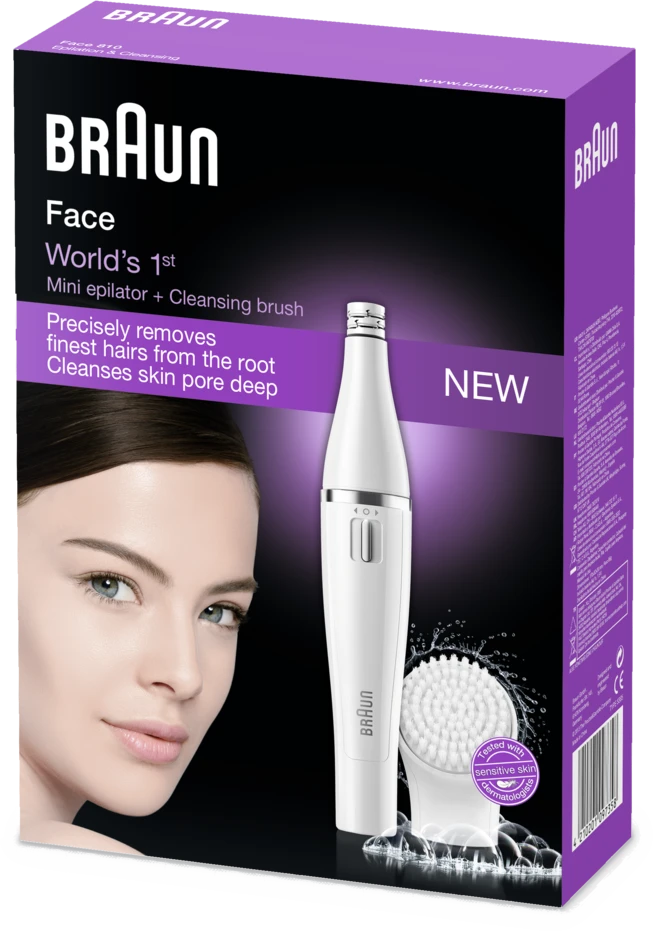 BRAUN SE 810 Face epiliatorius veidui