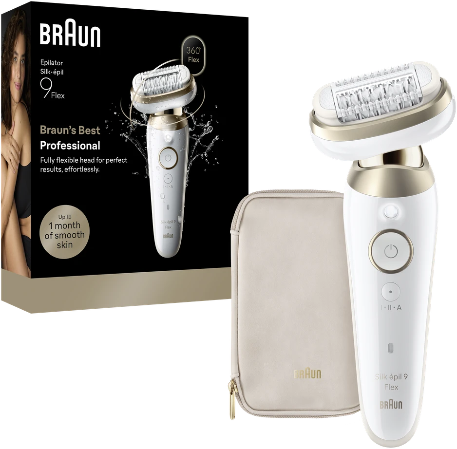 SES9-011 3D Braun Silk•épil 9 Flex Epiliatorius