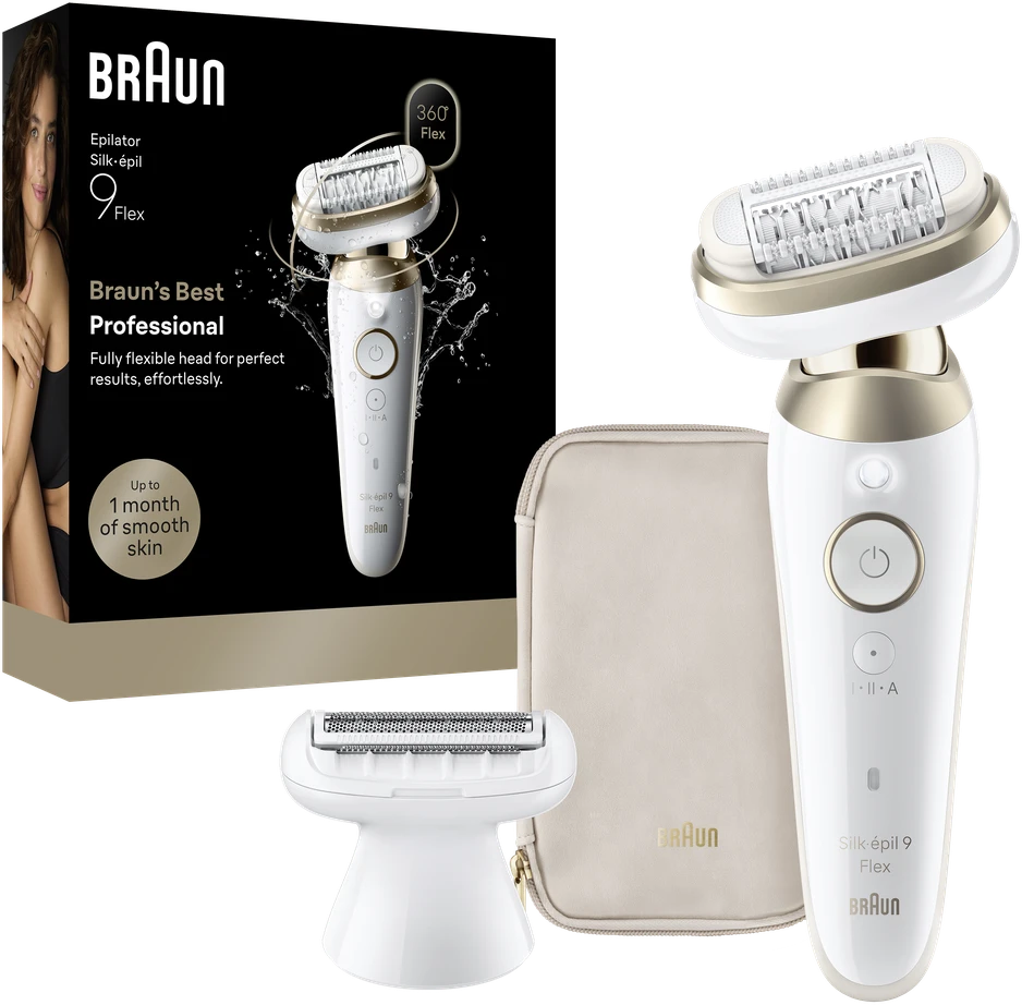 BRAUN SES9-030 3D Flex Epiliatorius