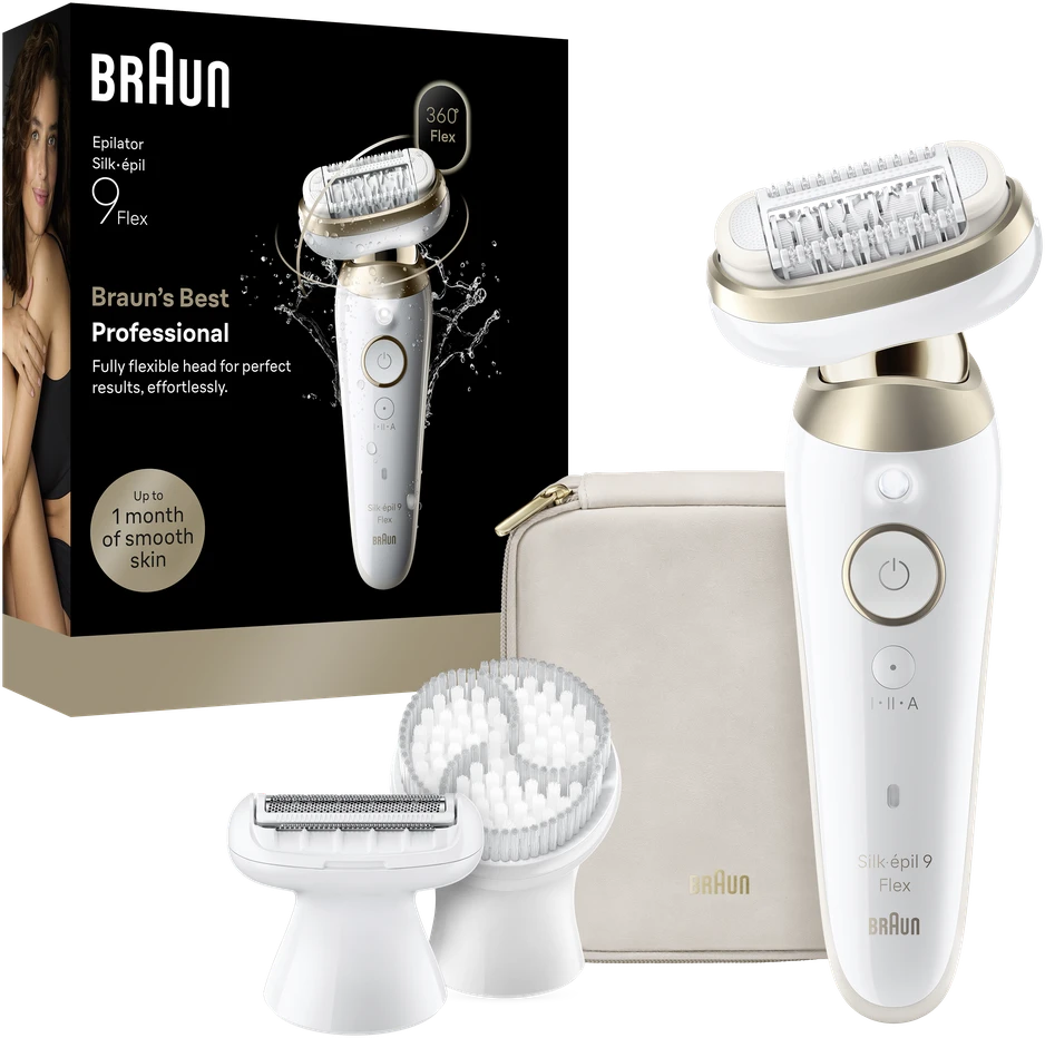 SES9-060 3D Braun Silk•épil 9 Flex Epiliatorius