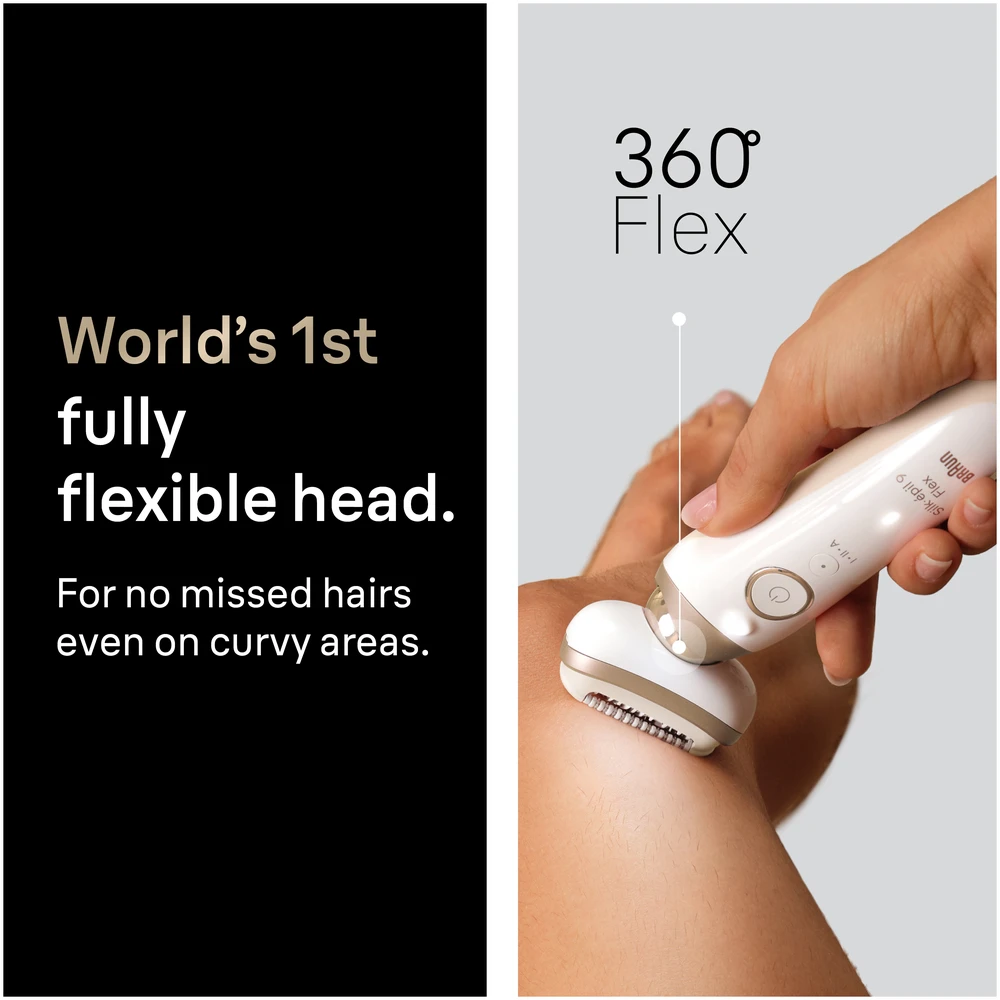 SES9-060 3D Braun Silk•épil 9 Flex Epiliatorius