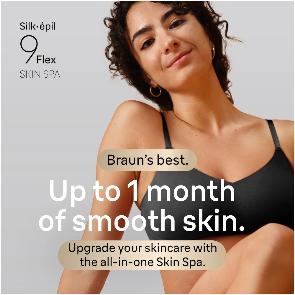 Epiliatorius Braun Silk•épil 9 Flex SkinSpa SES9-481 3D, aukso sp./balta sp.