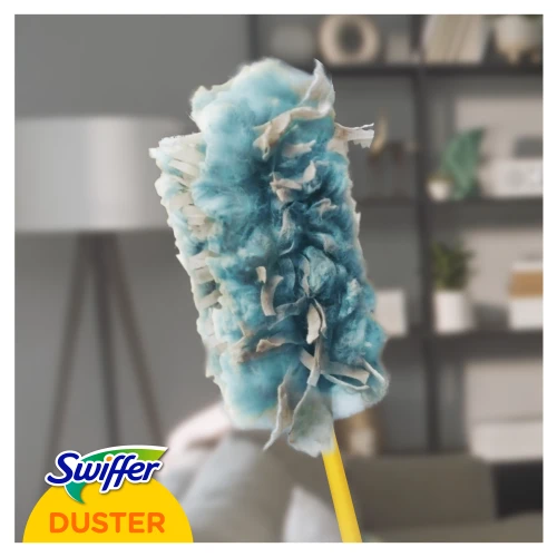 Swiffer Duster Starter Kit Dulkių šepetėlis + šluostelės, 4 vnt