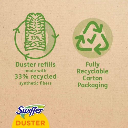 Swiffer Duster Starter Kit Dulkių šepetėlis + šluostelės, 4 vnt