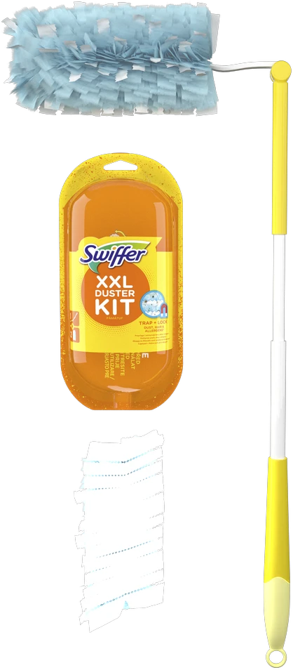 Swiffer Duster XXL Starter Kit Dulkių šepetėlis + atsarginė šluostelė 1 vnt