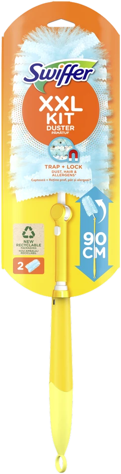 Swiffer Duster XXL Starter Kit Dulkių šepetėlis + atsarginė šluostelė 1 vnt
