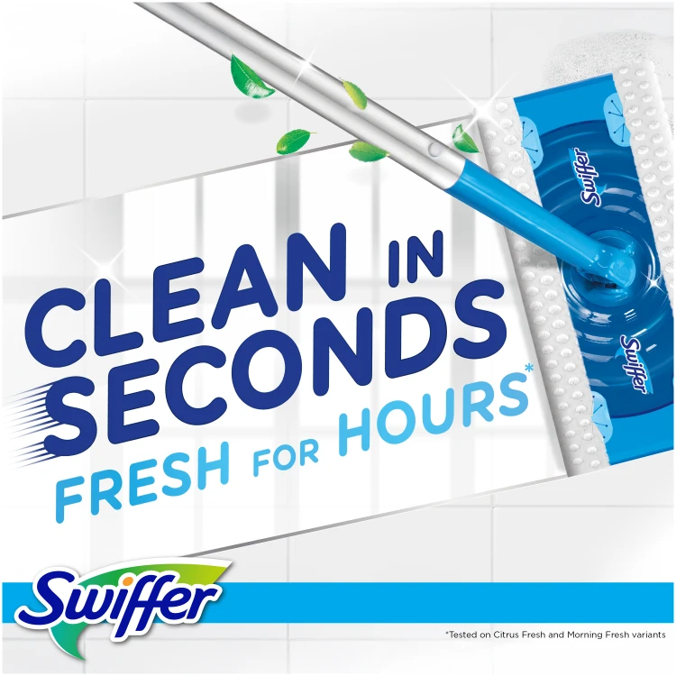 Swiffer Sweeper šlapios šluostės, papildymas 10vnt