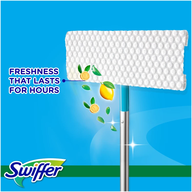Swiffer Sweeper šlapios šluostės, papildymas 10vnt
