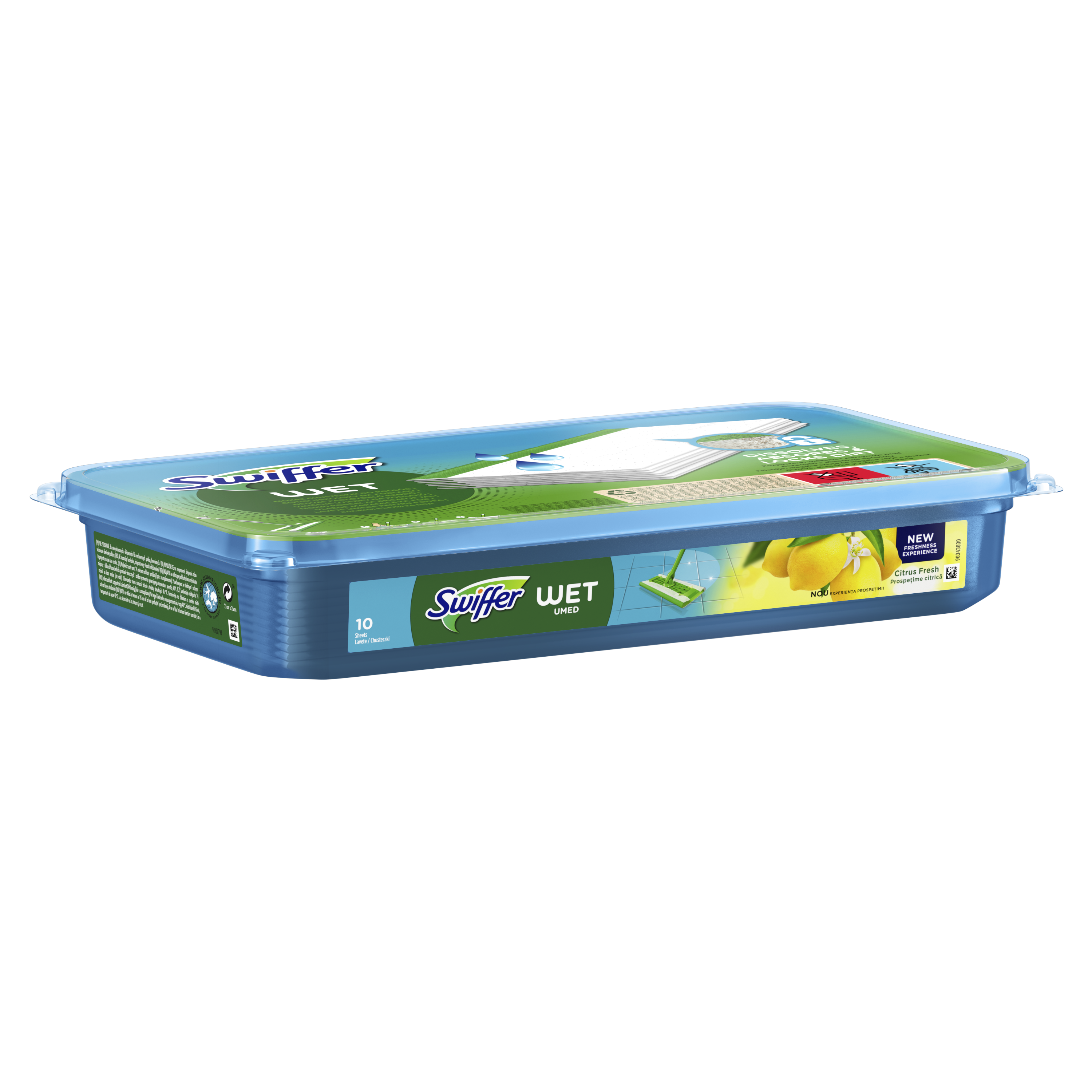 Swiffer Sweeper šlapios šluostės, papildymas 10vnt