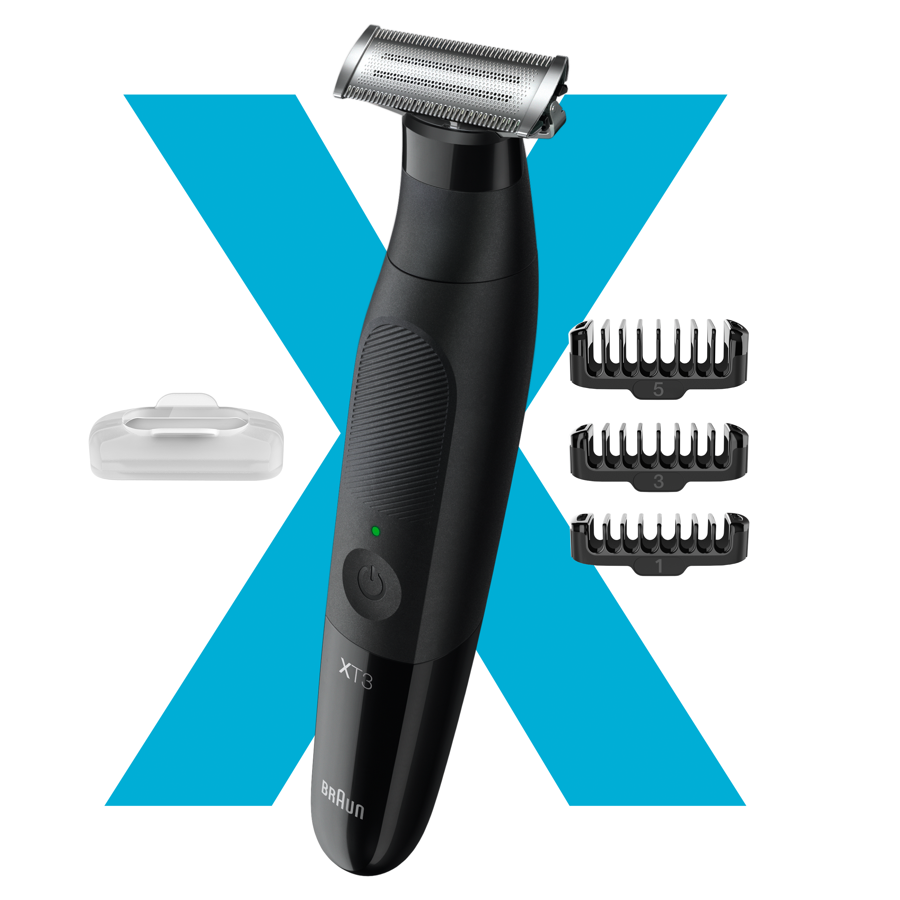 XT3100 Braun Series X Barzdakirpė, barzdaskutė